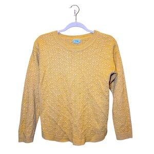 FAT FACE UNITED KINGDOM Yellow Sweater Size US 4